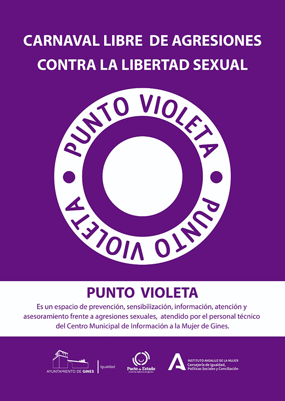 Punto Violeta en el Carnaval de Luz para la prevención